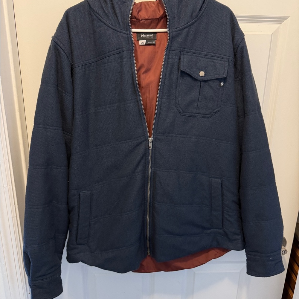 Marmot Dark Blue Men's Puffer Jacket